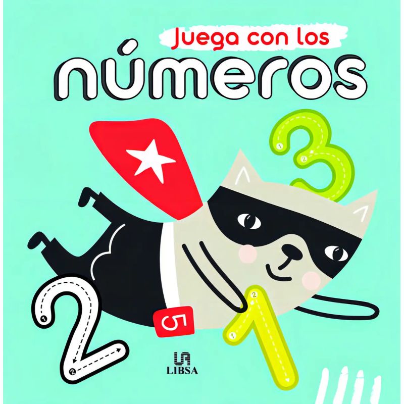 JUEGA CON LOS NUMEROS - CARTONE (Nuevo)