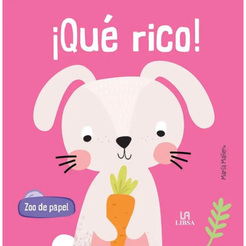QUE RICO! - ZOO DE PAPEL - CARTONE (Nuevo)