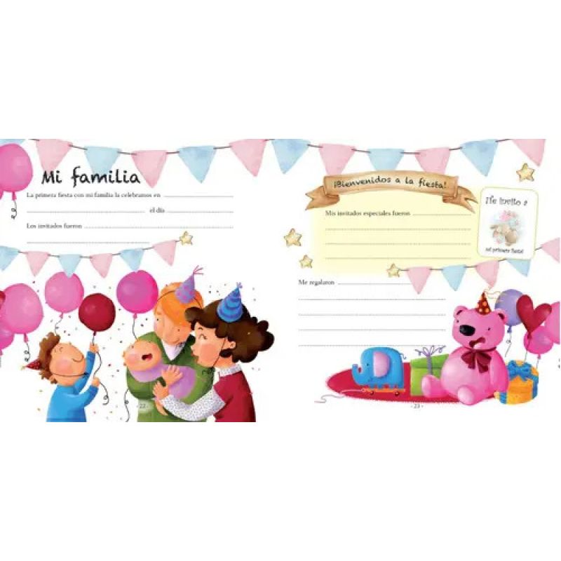 ALBUM DEL BEBE, NIÑA (TD) (Nuevo) - Miniatura 2