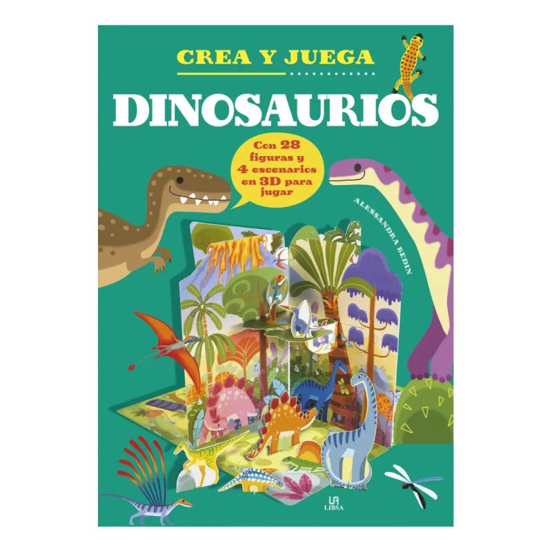 DINOSAURIOS - CREA Y JUEGA - TD (Nuevo)
