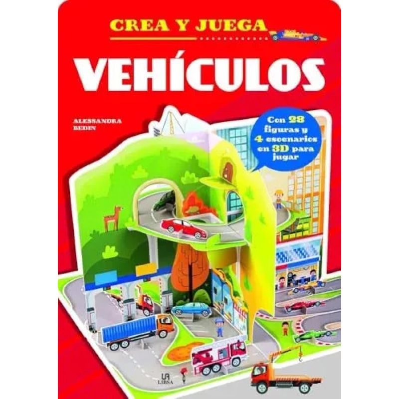 VEHICULOS - CREA Y JUEGA - TD (Nuevo)