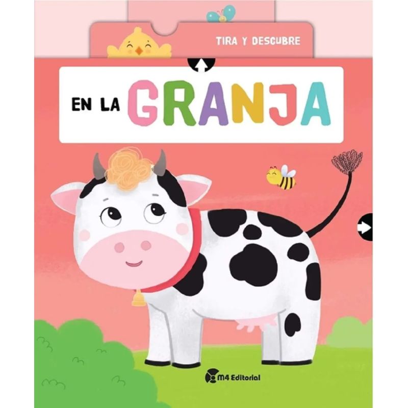 EN LA GRANJA - TIRA Y DESCUBRE - CARTONE (Nuevo)