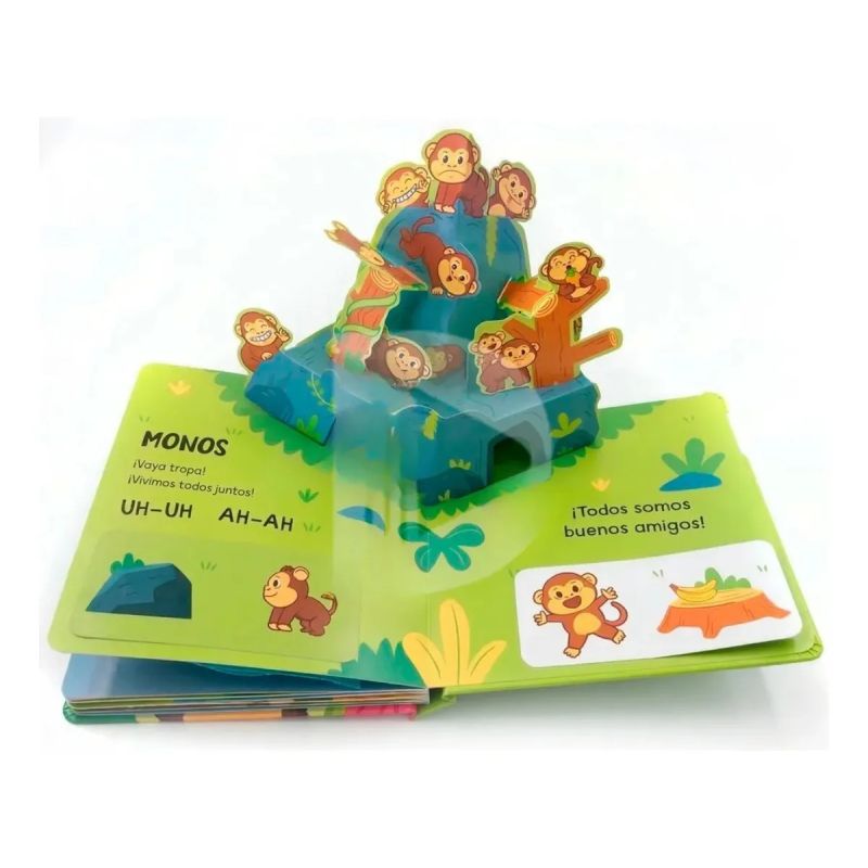 ANIMALES SALVAJES - POP UP SORPRESA  - TD (Nuevo) - Miniatura 2