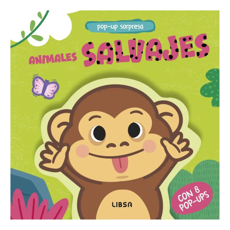 ANIMALES SALVAJES - POP UP SORPRESA  - TD (Nuevo)