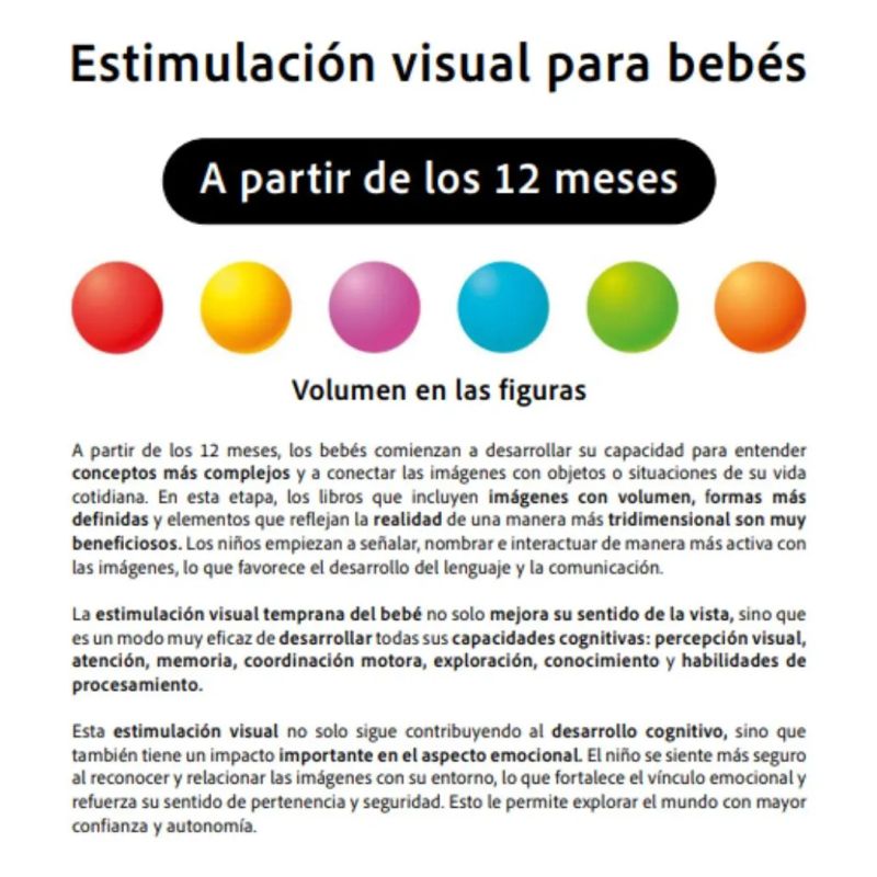 ESTIMULACION VISUAL 12M+ - TD (Nuevo) - Miniatura 2