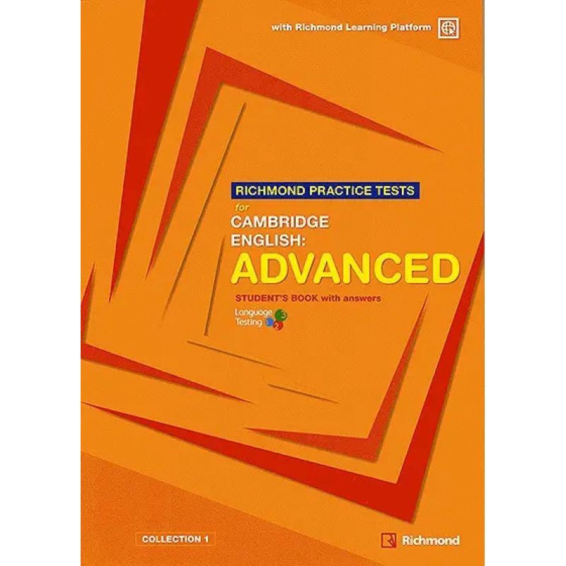 RICHMOND PRACTICE TESTS FOR CAMBRIDGE ENGLISH ADVANCED - SB + PLATFORM CODE (Nuevo)