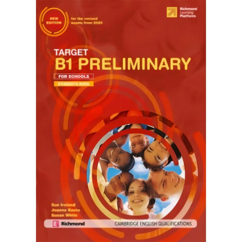 TARGET B1 PRELIMINARY FOR SCHOOLS - SB + PLATFORM CODE (EXAM 2020) (Nuevo)