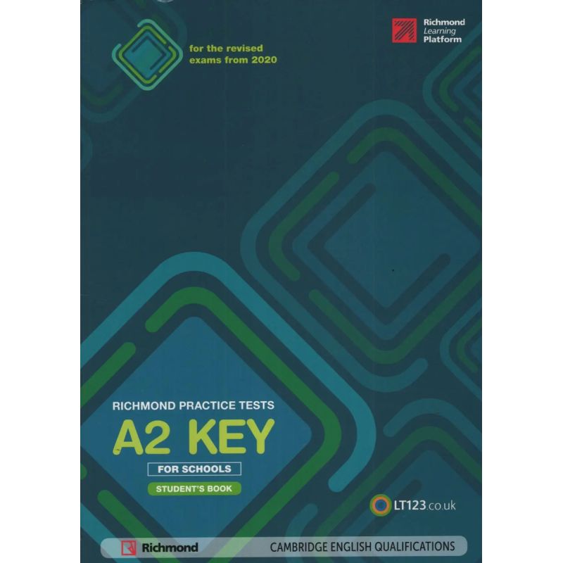 RICHMOND PRACTICE TESTS A2 KEY - SB (EXAM 2020) (Nuevo)