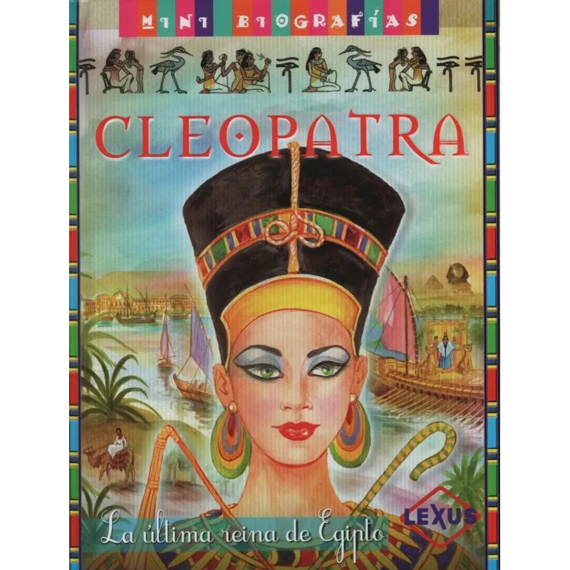 MINI BIOGRAFIAS CLEOPATRA LA ULTIMA REINA DE EGIPTO (Nuevo) - Miniatura 2