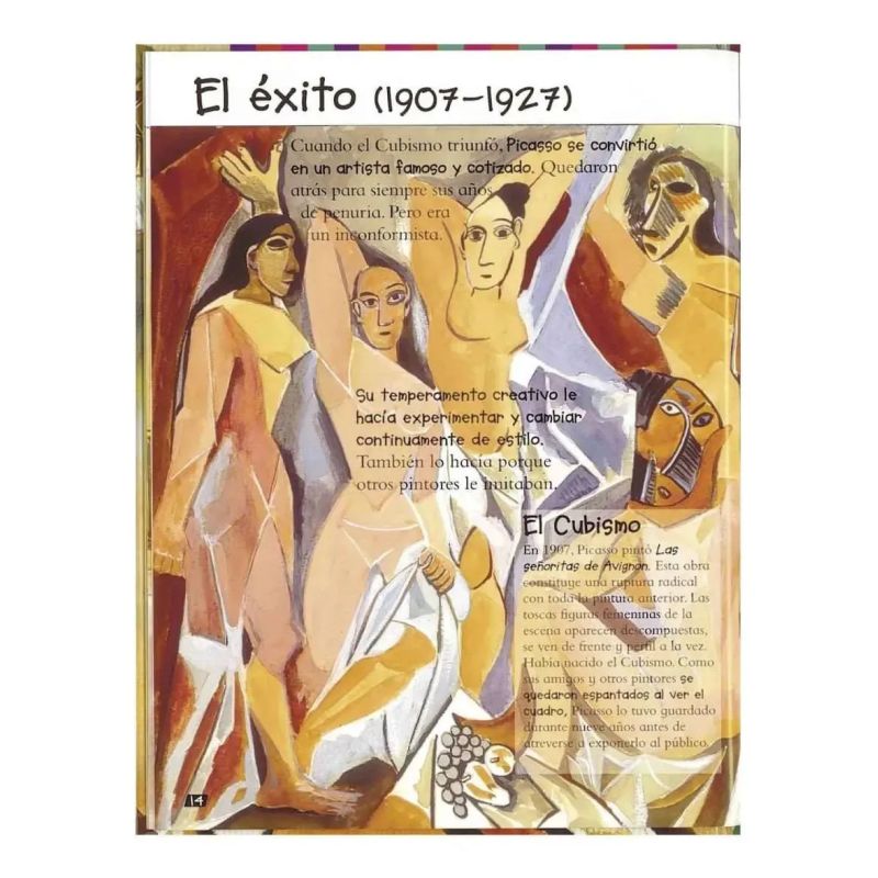 MINI BIOGRAFIAS PABLO PICASSO EL PINTOR DEL SIGLO XX (TD) (Nuevo) - Miniatura 2