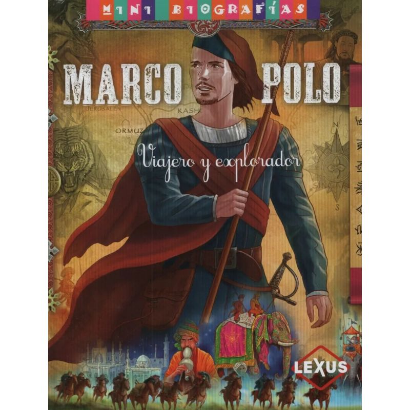 MINI BIOGRAFIAS MARCO POLO VIAJERO EXPLORADOR (TD) (Nuevo) - Miniatura 2