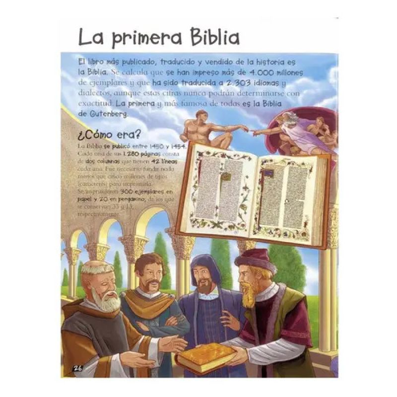 MINI BIOGRAFIAS GUTENBERG EL INVENTOR DE LA IMPRENTA (Nuevo) - Miniatura 3