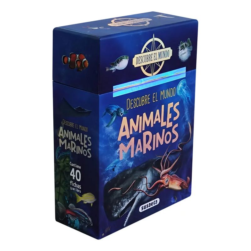 ANIMALES MARINOS - DESCUBRE EL MUNDO (Nuevo)