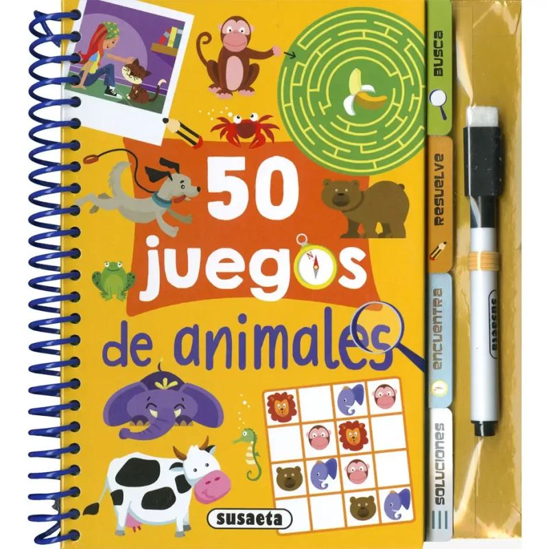 50 JUEGOS DE ANIMALES - TD (Nuevo)