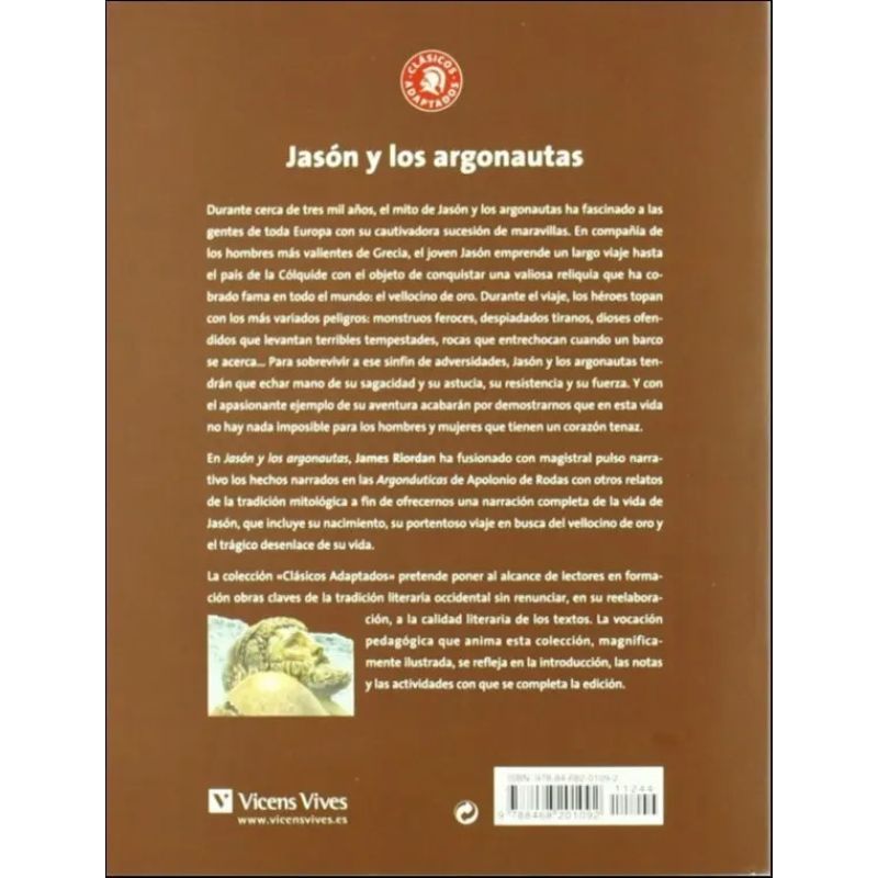 JASON Y LOS ARGONAUTAS - CLASICOS ADAPTADOS (Nuevo)