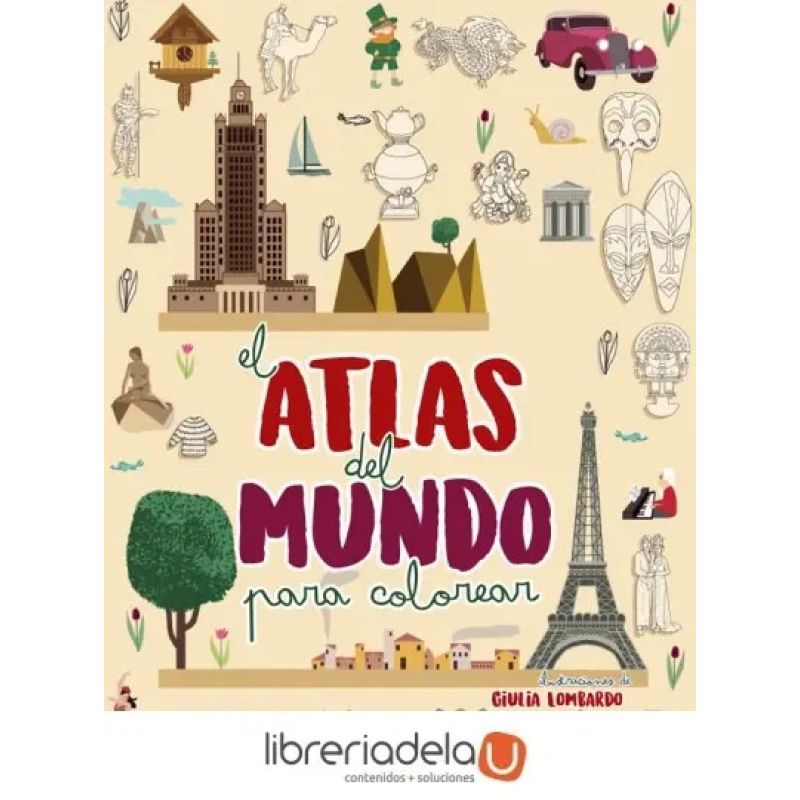 ATLAS DEL MUNDO PARA COLOREAR, EL - VV KIDS ATLAS DEL MUNDO (TD)* (Nuevo)