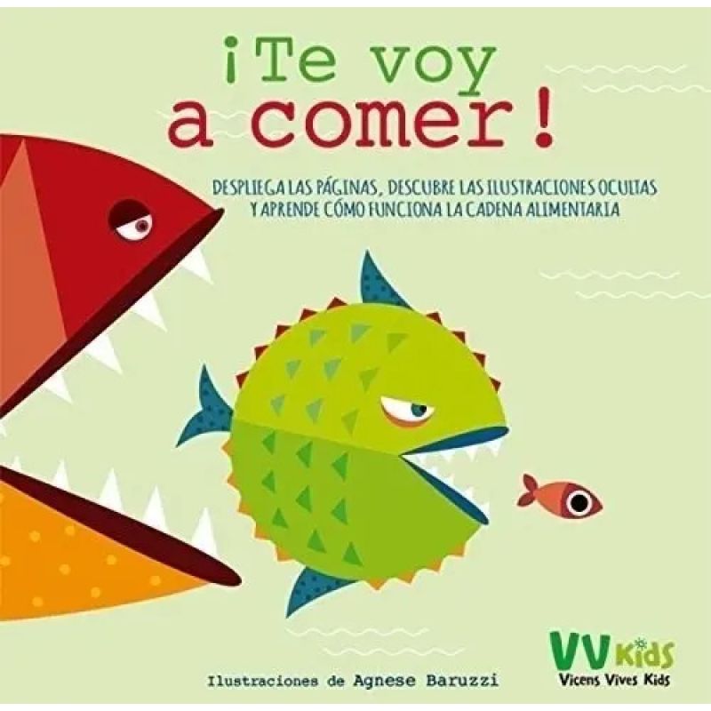 TE VOY A COMER! - VV KIDS APRENDO CON MONSTRUOS* (Nuevo)