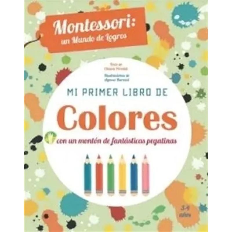 MI PRIMER LIBRO DE COLORES - MONTESSORI (Nuevo)
