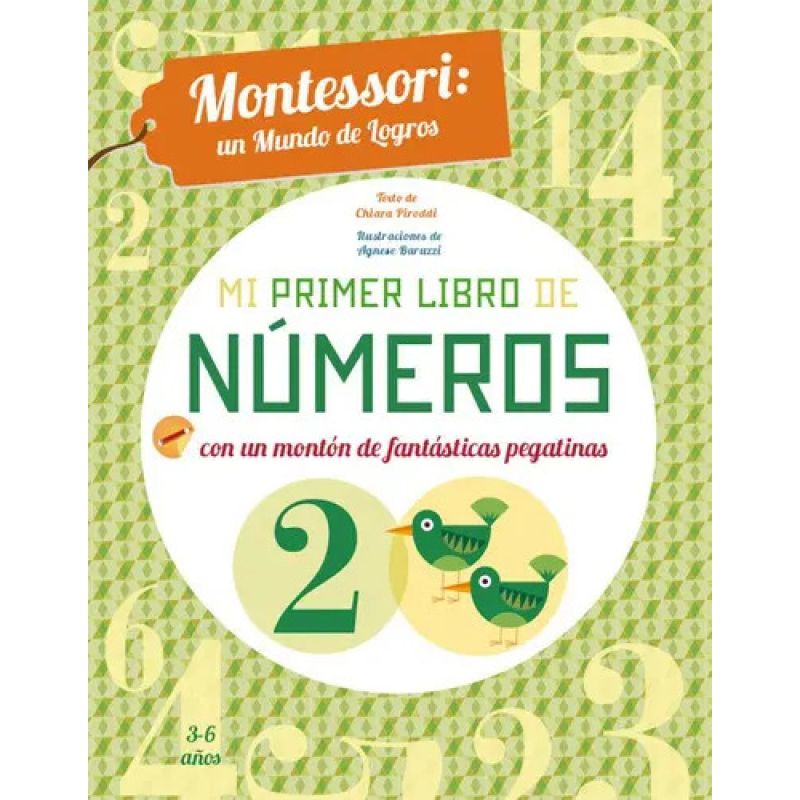 MI PRIMER LIBRO DE NUMEROS - MONTESSORI* (Nuevo)