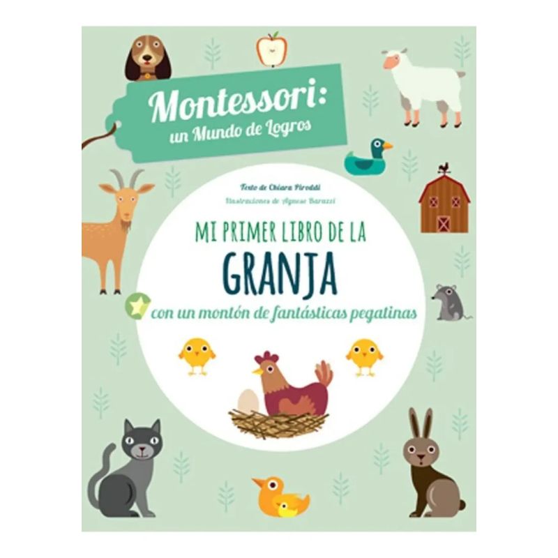 MI PRIMER LIBRO DE LA GRANJA - VVKIDS - CON PEGATINAS (Nuevo)