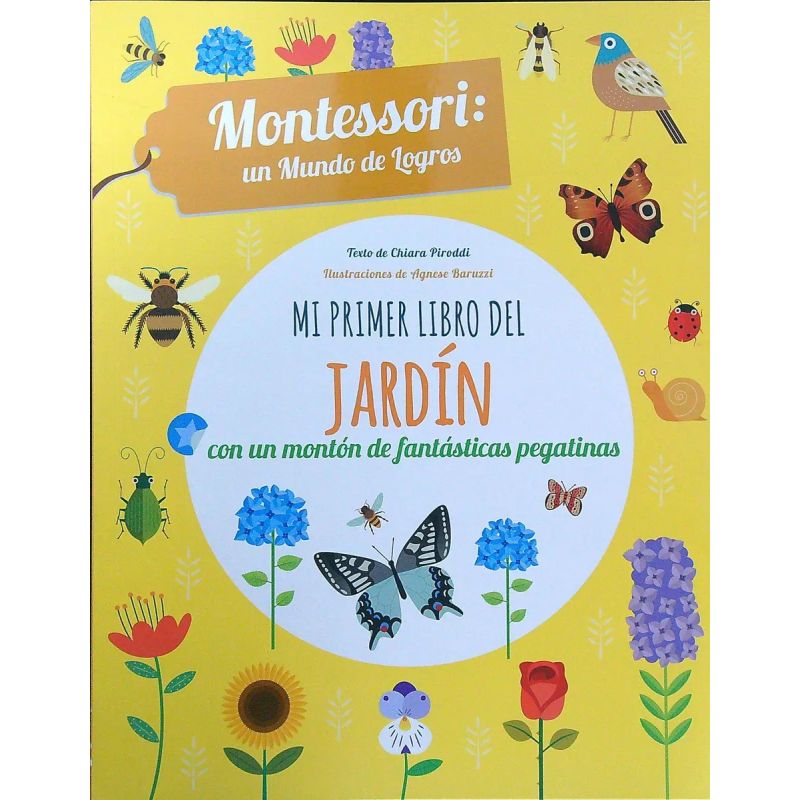 MI PRIMER LIBRO DE JARDIN - VVKIDS - CON PEGATINAS* (Nuevo)