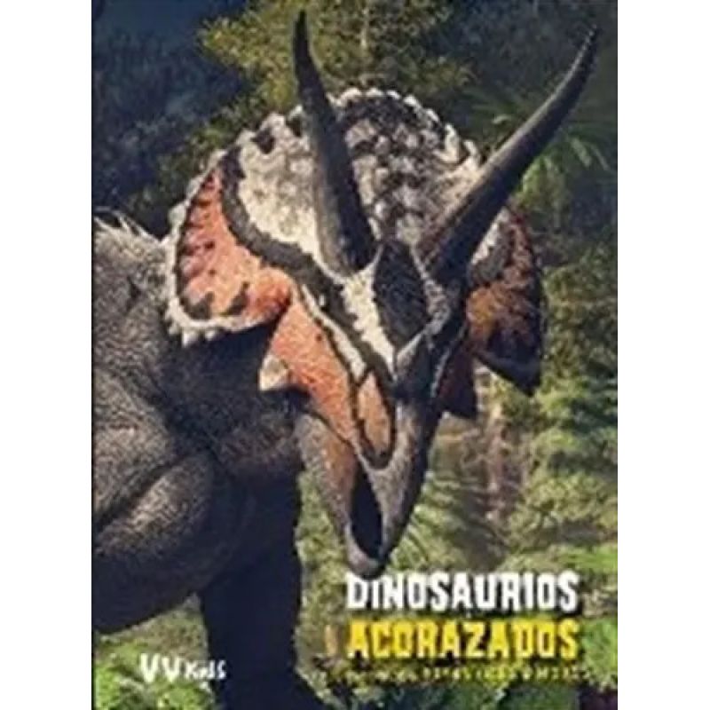 DINOSAURIOS ACORAZADOS - VV KIDS LIBROS DE DINOSAURIOS (Nuevo)