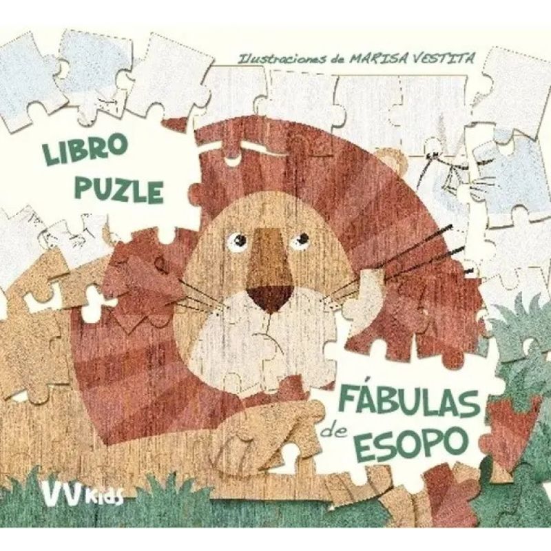 FABULAS DE ESOPO - LIBROS PUZLE VV KIDS (TD)* (Nuevo)