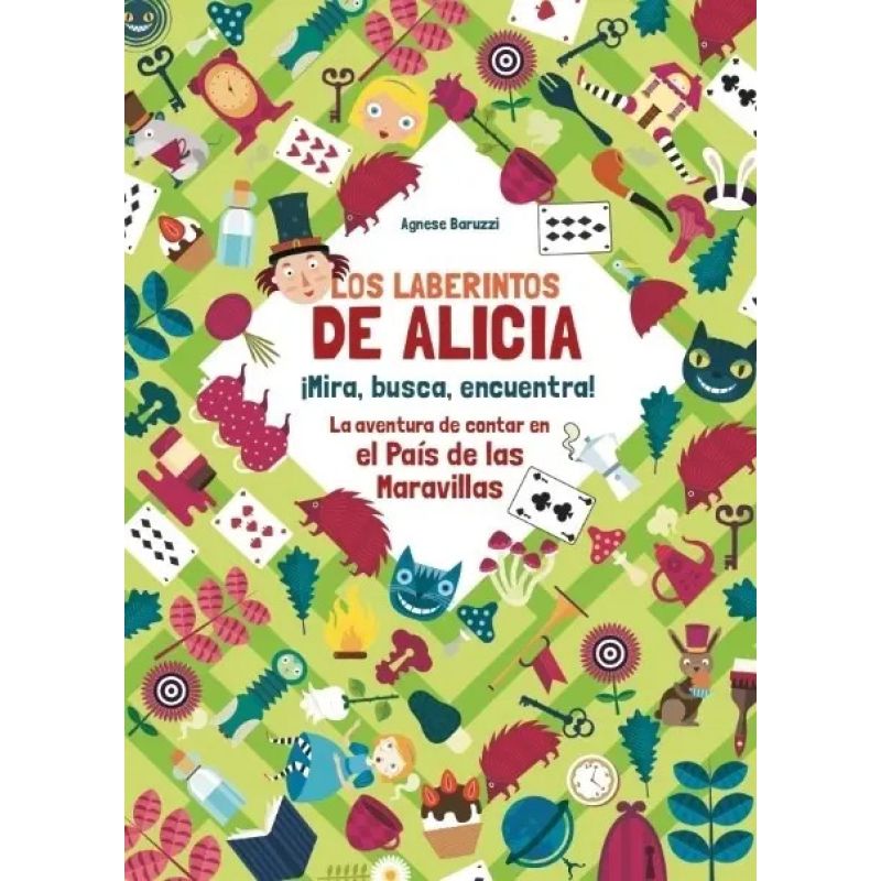 LABERINTOS DE ALICIA, LOS - VV KIDS MIRA, BUSCA, ENCUENTRA* (Nuevo)