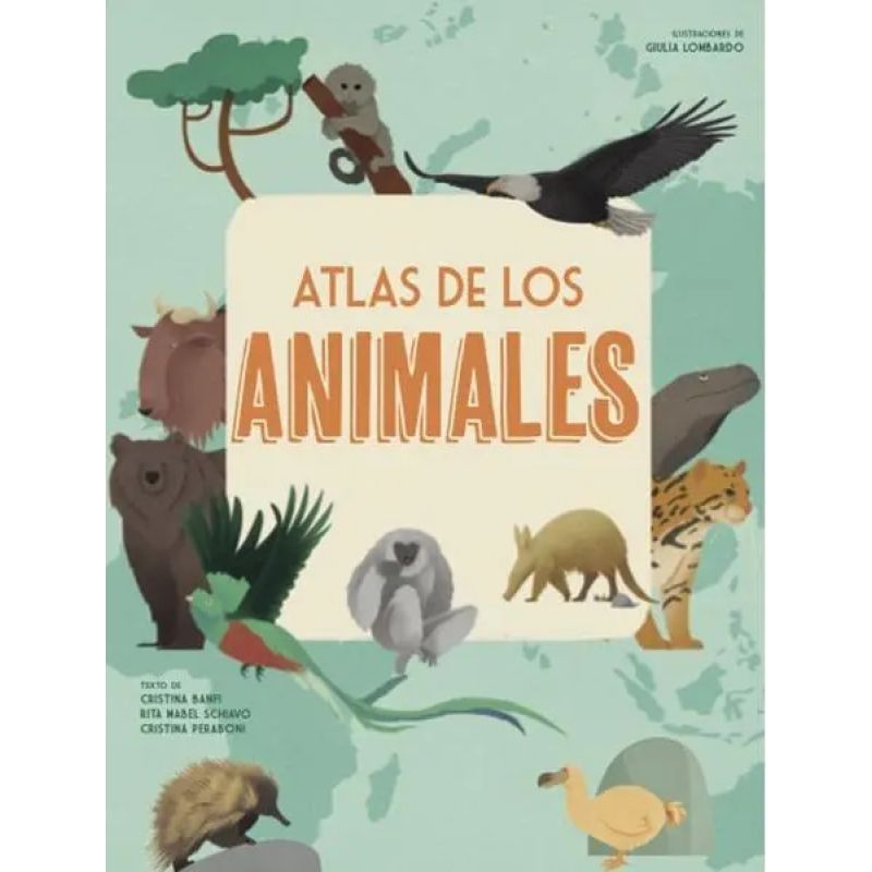 ATLAS DE LOS ANIMALES - VV KIDS ATLAS DEL MUNDO - TD (Nuevo)