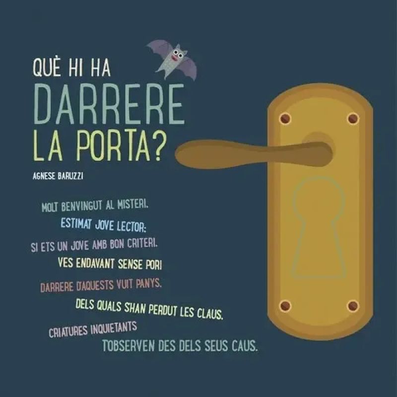 QUE HA HI DARRERE LA PORTA ? - CARTONE (Nuevo)