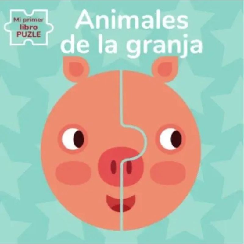 ANIMALES DE LA GRANJA - LIBRO PUZLE - TAPA DURA (Nuevo)
