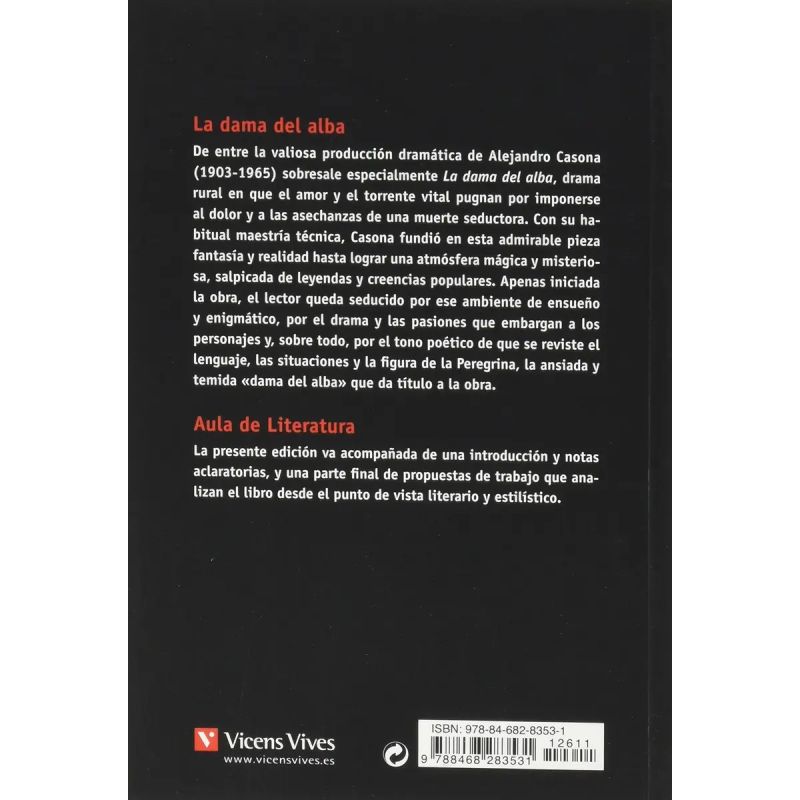 DAMA DEL ALBA, LA - AULA DE LITERATURA (Nuevo) - Miniatura 2