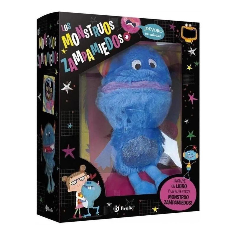 MONSTRUOS ZAMPAMIEDOS, LOS - LIBRO + CAJA CON JUGUETE