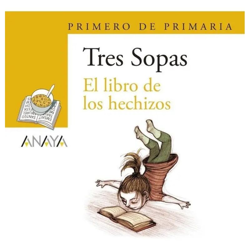 TRES SOPAS - EL LIBRO DE LOS HECHIZOS - LIBRO + CUADERNO DE ACTIVIDADES (Nuevo)
