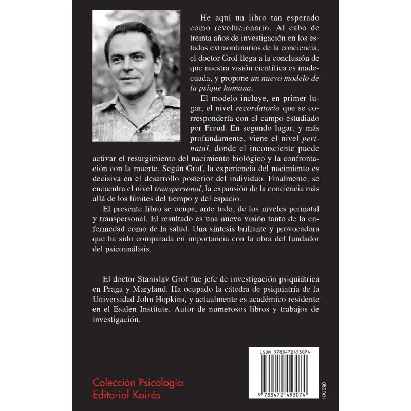 PSICOLOGIA TRANSPERSONAL - NACIMIENTO, MUERTE Y TRASCENDENCIA EN PSICOTERAPIA (Nuevo) - Miniatura 2