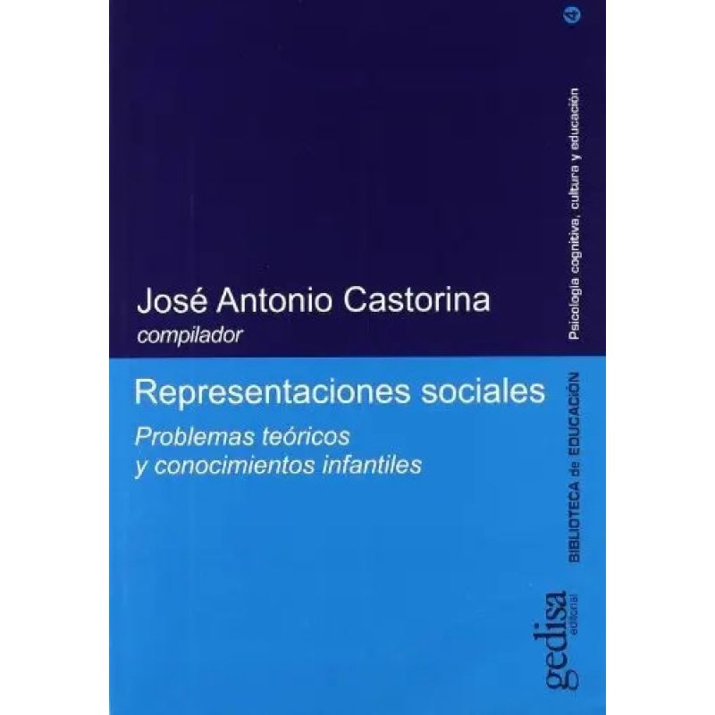 REPRESENTACIONES SOCIALES - PROBLEMAS TEORICOS Y CONOCIMIENTOS INFANTILES (Nuevo)
