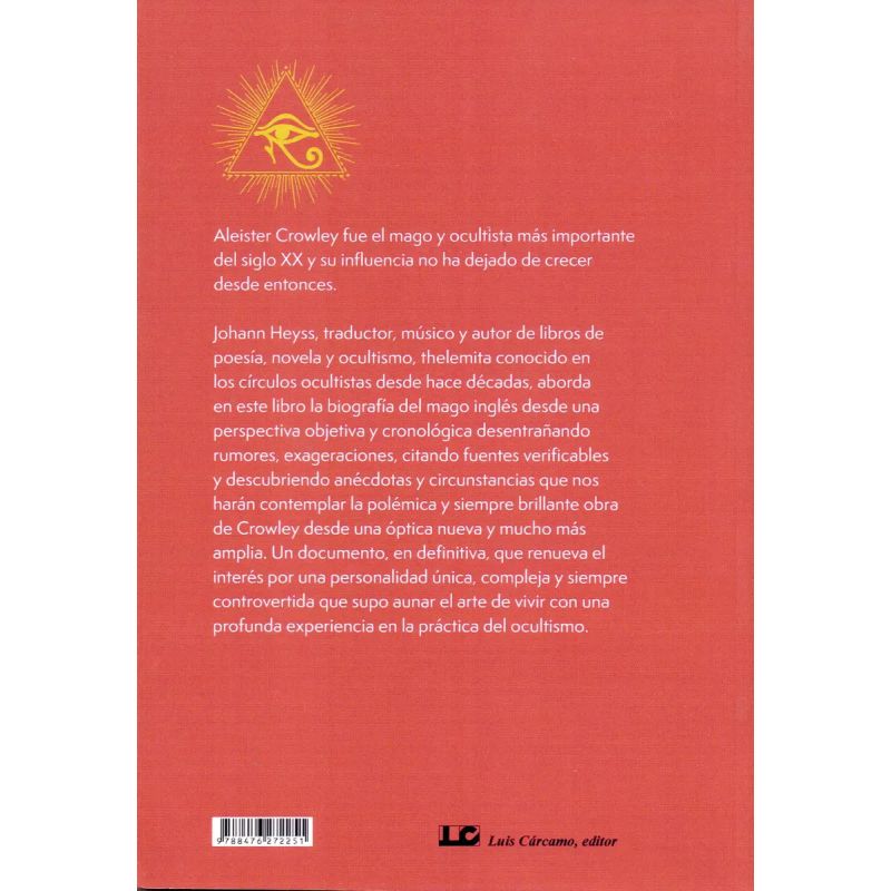 ALEISTER CROWLEY - LA BIOGRAFIA DE UN MAGO (Nuevo) - Miniatura 2