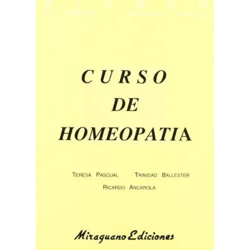 CURSO DE HOMEOPATIA (Nuevo)