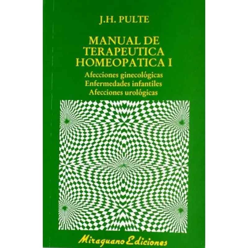 MANUAL DE TERAPEUTICA HOMEOPATICA 1 (Nuevo)