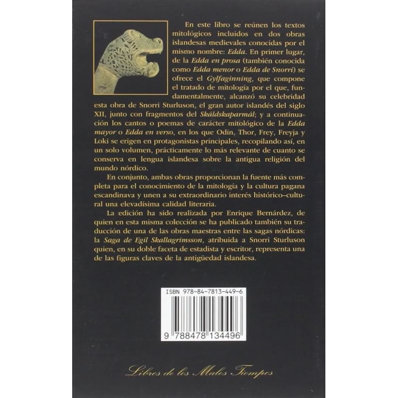 TEXTOS MITOLOGICOS DE LAS EDDAS (Nuevo)