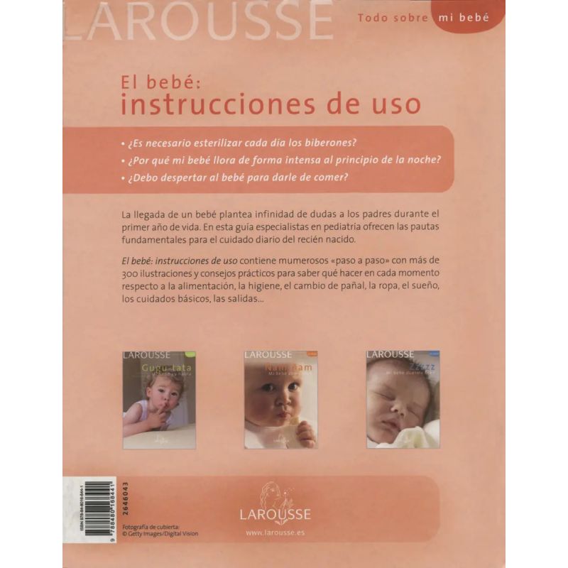 BEBE, EL - INSTRUCCIONES DE USO - LAROUSSE - TODO SOBRE MI BEBE - TD (Nuevo) - Miniatura 2
