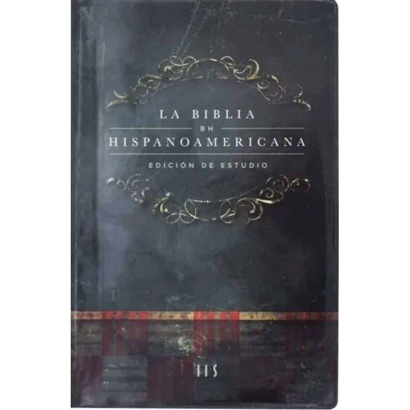 BIBLIA HISPANOAMERICANA, LA - EDICION DE ESTUDIO - TAPA VINILICA (Nuevo)