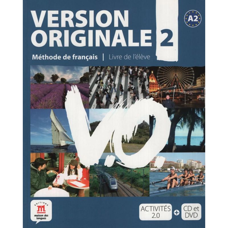 VERSION ORIGINALE 2 - LIVRE DE L'ELEVE + CD + DVD* (Nuevo)