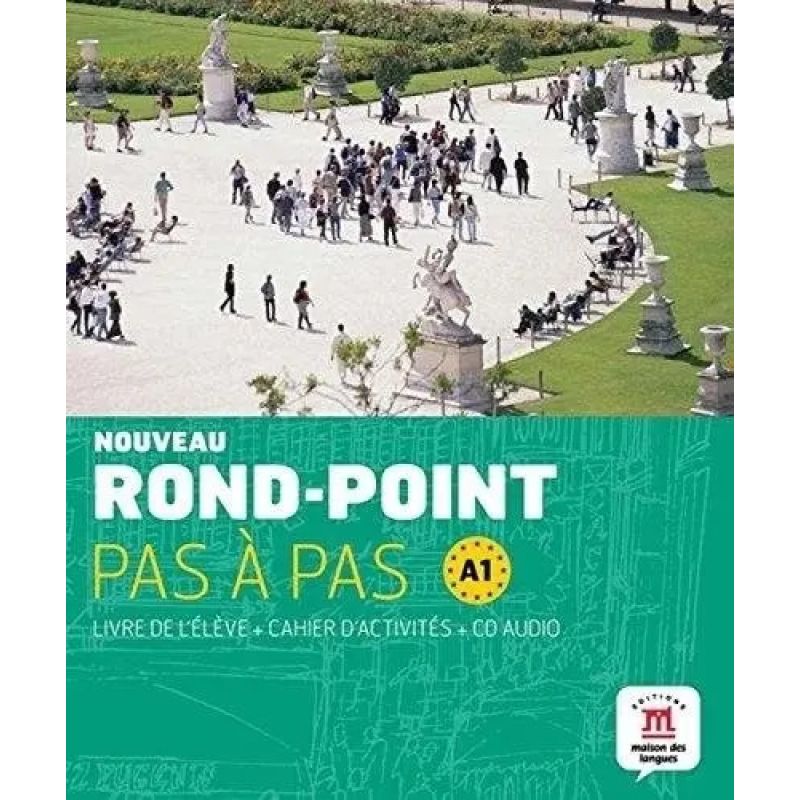 NOUVEAU ROND-POINT PAS A PAS A1 - ELEVE + EXERCISES + A/CD* (Nuevo)