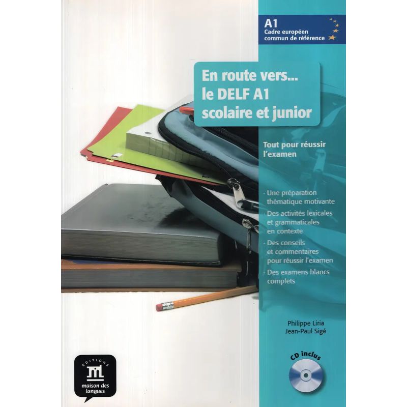 EN ROUTE VERS...LE DELF A1 SCOLAIRE ET JUNIOR - ELEVE + CD (Nuevo)