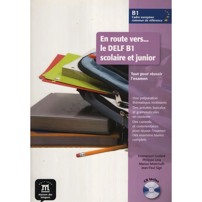 EN ROUTE VERS...LE DELF B1 SCOLAIRE ET JUNIOR - ELEVE + A/CD (Nuevo)