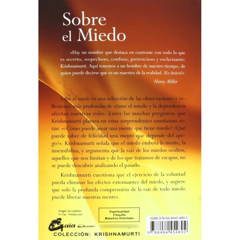 SOBRE EL MIEDO (Nuevo) - Miniatura 2