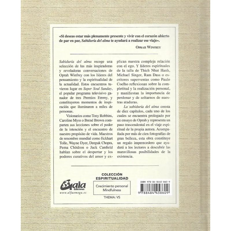SABIDURIA DEL ALMA (TELA) TD (Nuevo) - Miniatura 2