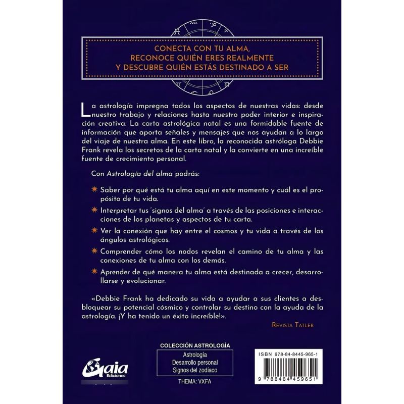 ASTROLOGIA DEL ALMA - GUIA PARA TRANSFORMARTE, ELEVAR TUS VIBRACIONES Y DESPERTAR (Nuevo) - Miniatura 2