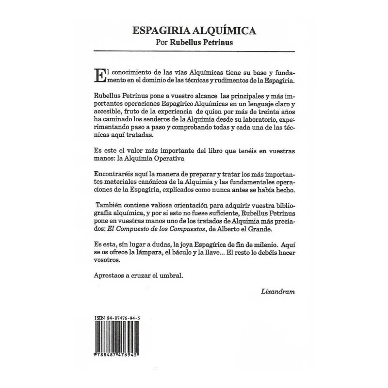 ESPAGIRIA ALQUIMICA (Nuevo) - Miniatura 2